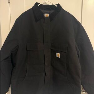 Carhartt Men's Black Insulated Jacket XL Tall